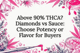 Above 90% THCA? Diamonds vs Sauce: Choose Potency or Flavor for Buyers