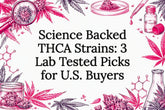 Science Backed THCA Strains: 3 Lab Tested Picks for U.S. Buyers
