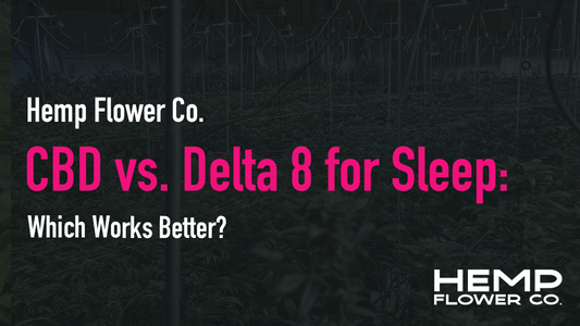 CBD vs. Delta 8 for Sleep: Which Works Better?