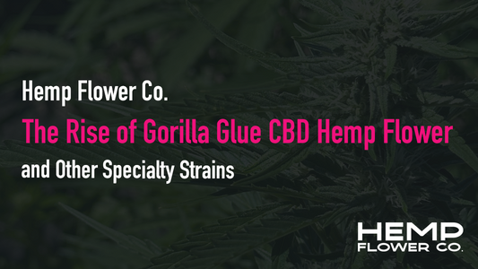 The Rise of Gorilla Glue CBD Hemp Flower and Other