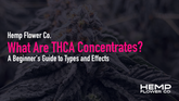 What Are THCA Concentrates? A Beginner's Guide to Types and Effects