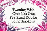 Twaxing With Crumble: One Pea Sized Dot for Joint Smokers