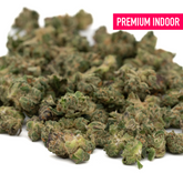 Pile of premium Black Lemon Cherry Gelato indoor cannabis buds ready for enjoyment