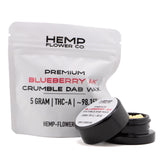 Blueberry AK THCA Crumble Wax - 5 Gram