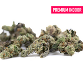 Lemon OG Indoor THCa Flower Smalls with premium indoor hemp flower and Lemon Skunk strain