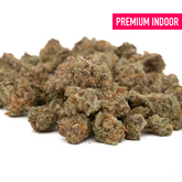 Premium indoor hemp flower pressure THCa smalls with vibrant cannabis buds