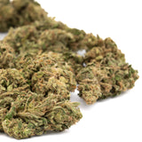 Dried cannabis buds from Spectrum CBD Hemp Flower Full-Term, premium CBD hemp flower and THCA flower