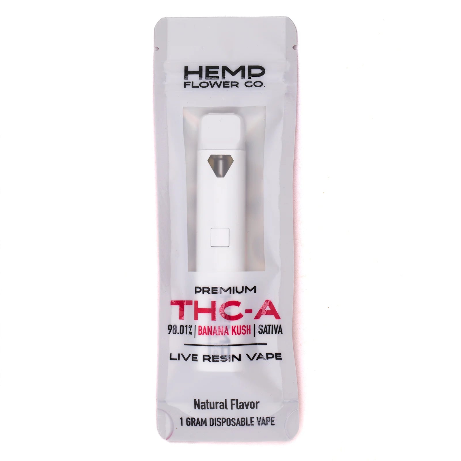 Banana Kush 98.01% THCa Disposable Vape - THCa Vapes Hemp Flower Co. Banana Kush 98.01% THCa Disposable Vape - THCa Vapes Hemp Flower Co.