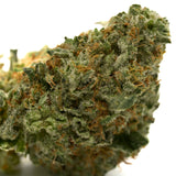 Black Cherry THCa Flower with rich trichomes and orange pistils, ideal as indoor diamonds