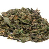 Dried cannabis shake of Black Lemon Cherry Gelato THCa Indoor Trim for wholesale