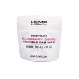 Blueberry Diesel THCA Crumble Wax - 5 Gram
