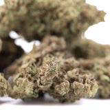 Fornicator thca hemp flower with dense green and brown buds covered in trichomes offering record-breaking potency greenhouse thca total cannabinoids