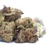 Dried green and brown gas thca greenhouse small hemp flower buds with orange hues for wholesale use