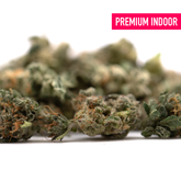 Guava Z Indoor THCa Flower Smalls with green buds and orange hairs, rich terpene profiles