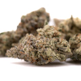 Dried Hemp Flower buds from Jelly Breath Indoor THCa Flower featuring Orchard Swirl Synergy and Mendo Breath