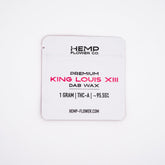 King Louis XIII 95.55% THCa Dab Wax 1g - 1 GRAM - Premium