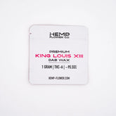 King Louis XIII 95.55% THCa Dab Wax 1g - 1 GRAM - Premium