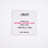 King Louis XIII 95.55% THCa Dab Wax 1g - 1 GRAM - Premium