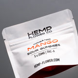 Mango Sour THCA Gummies 25mg - 5 Pack - 5 pack