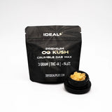 OG Kush 96.66% THCa Crumble Dab Wax 3g - 3 GRAM - Premium
