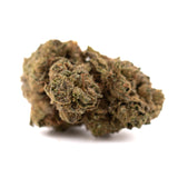 Dried Rozay Cake THCa Flower Full-Term hemp flower with green, brown, and orange hues