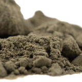 Runtz THCa Kief pile of light brown finely ground hemp flower with sweet fruity characteristics