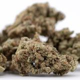 Premium Sour Apple THCa Flower: Dense Green Bud with Trichomes