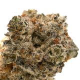 Star Child Indoor THCa Flower with dense trichome-covered interstellar overdrive cannabis bud