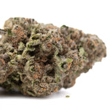 Subzero THCa Hemp Flower: Super High Bud with Green-Orange Hues, Trichomes
