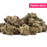 Super Runtz Indoor THCa Flower Smalls with green and purple runtz small buds