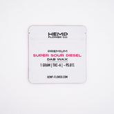 Super Sour Diesel 95.01% THCa Dab Wax 1g - 1 GRAM - Premium