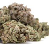 Premium Top Gun THCa Flower with dense trichomes and green hues