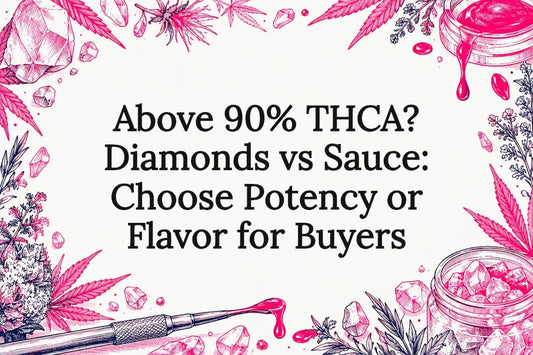 THCA diamonds and sauce decorative title card