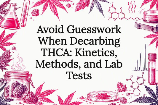 THCA decarboxylation kinetics title card