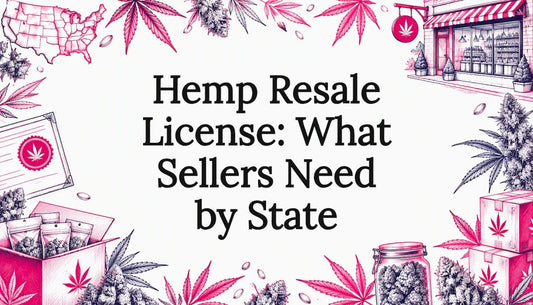 Hand-drawn hemp licensing title card