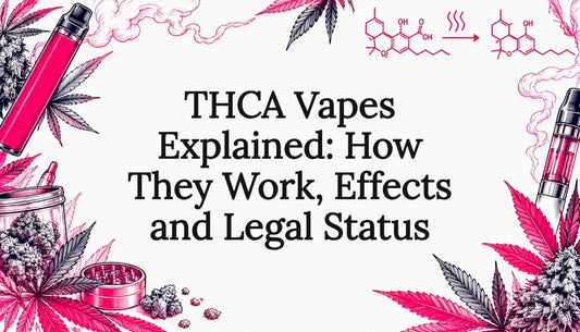 Hand-drawn THCA vape title card