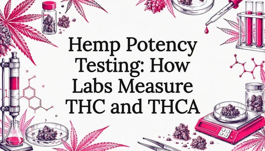 Hand-drawn lab tools frame the article title