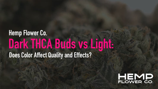 Dark THCA Buds vs Light: Does Color Affect Quality and Effects?