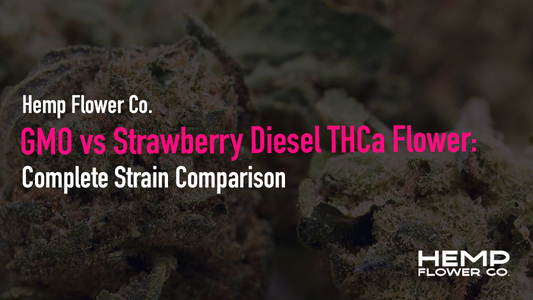 GMO vs Strawberry Diesel THCa Flower