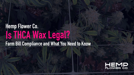 Is THCA wax legal in your state? Learn how the 2018 Farm Bill applies to THCA concentrates, which states have restrictions, and how to verify a product is compliant.