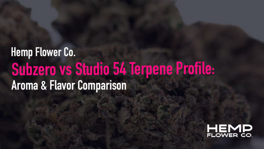 Subzero vs Studio 54 Terpene Profile