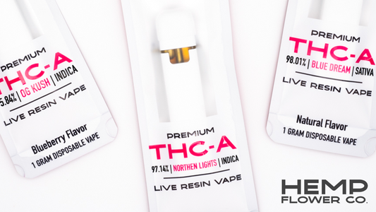 Introducing New Line of Disposable Vapes: THCA, CBD, Delta 8