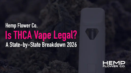 Is a THCA vape legal in your state? Get a current breakdown of THCA vape legality, how federal law applies, and which states have restrictions or bans.