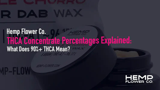 THCA concentrate percentages explained: what 90%+ THCA really means, how lab testing works, and how to read a COA before you buy.