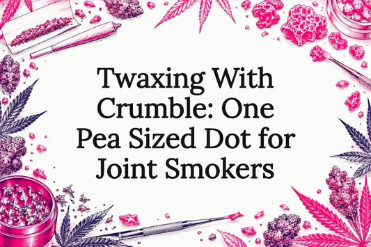 Twaxing crumble title card illustration