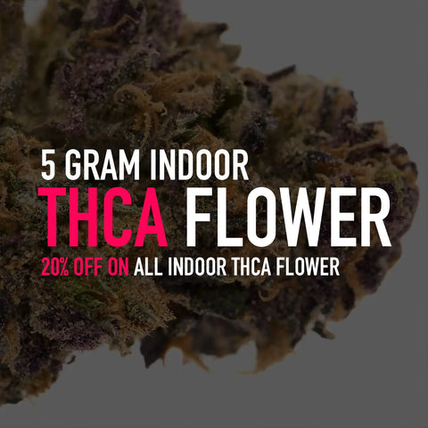 5 gram Indoor THCA Hemp Flower for Black Friday Sale at Hemp Flower Co