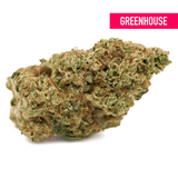 Vibrant greenish cannabis bud from Lava Cake THCa Hemp Flower Greenhouse