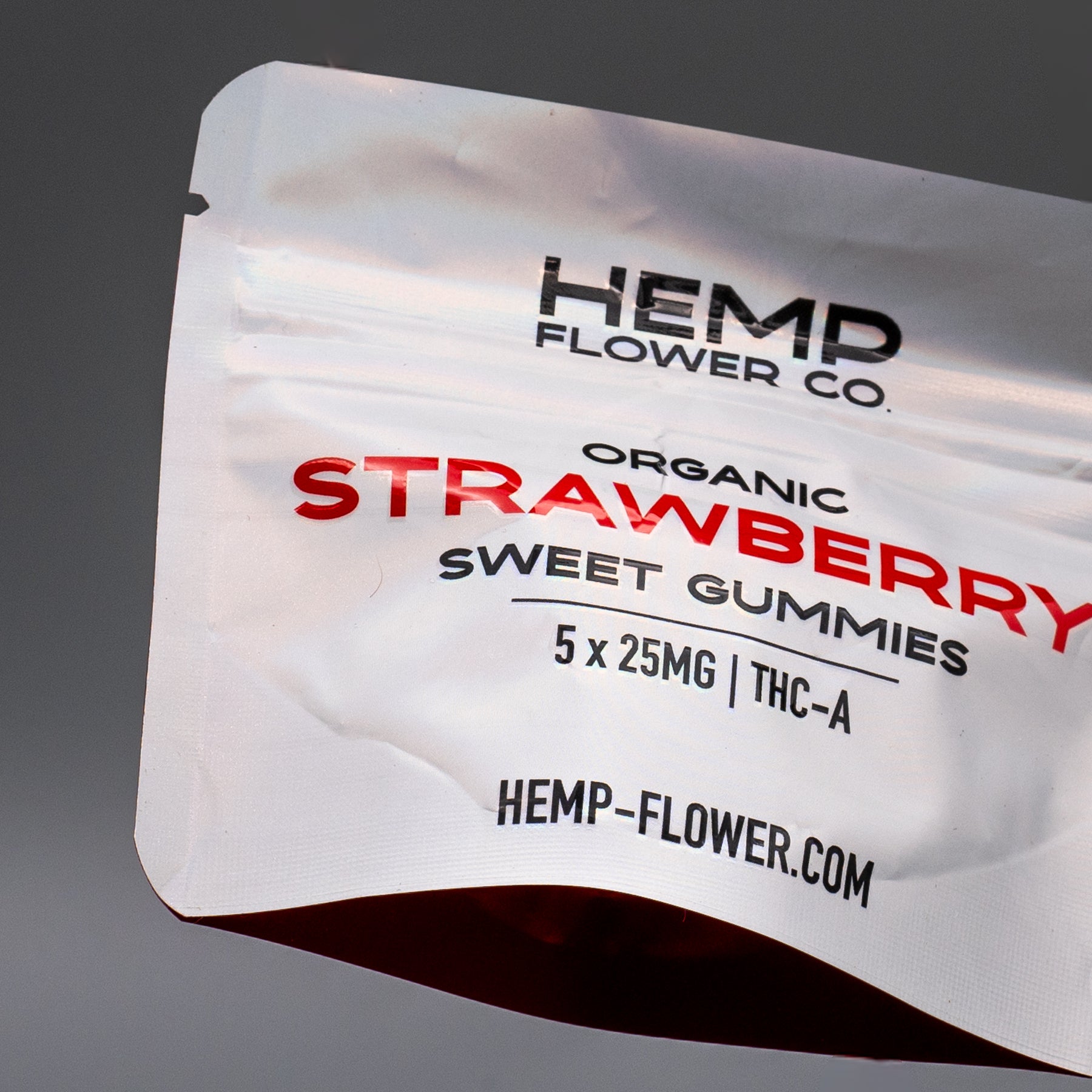 Strawberry THCA Sweet Gummies 25mg - 5 Pack