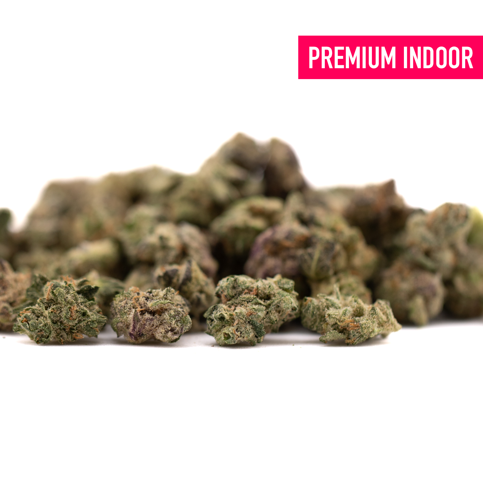 Pile of dried Astroboy Indoor THCA Flower Smalls small buds for sale