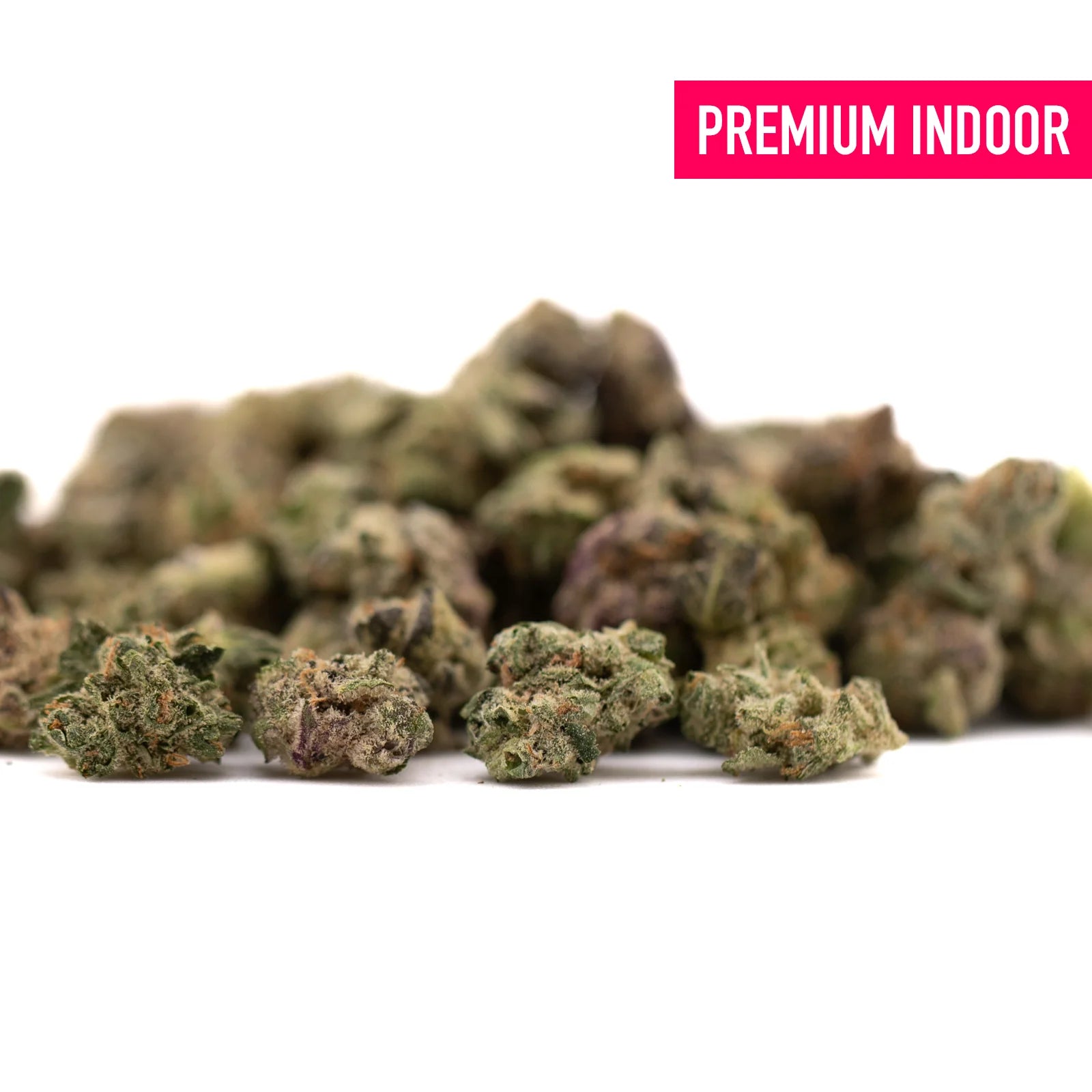 Pile of dried Astroboy Indoor THCA Flower Smalls small buds for sale